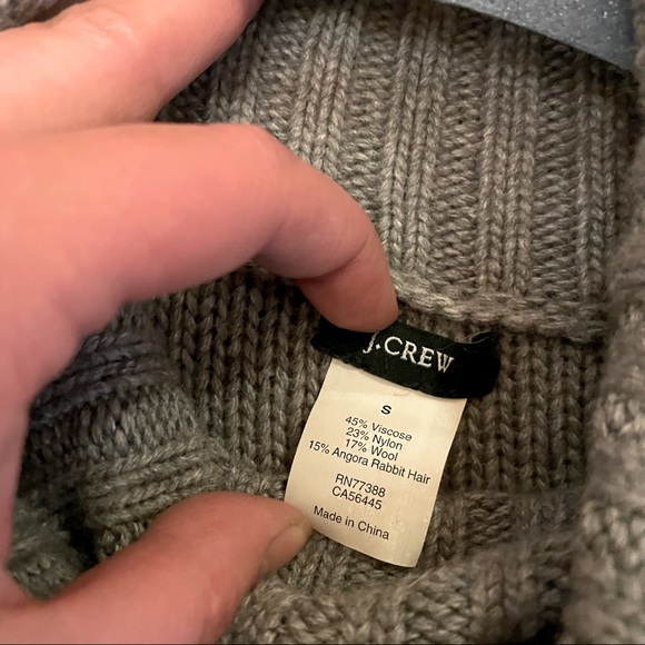 Grey wool blend sweater - J Crew - Picture 3 of 3